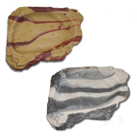 Futterschale - medium - granite / sandstone