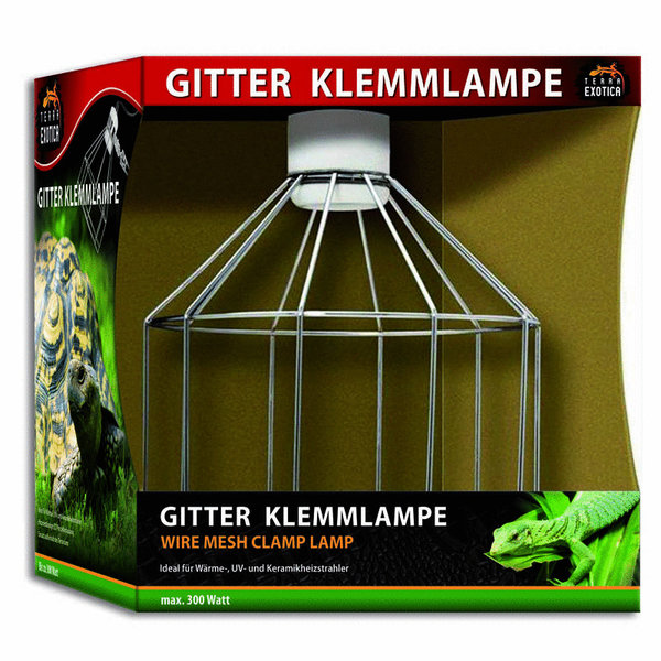 Gitter Klemmlampe - Wire Mesh Clamp Lamp