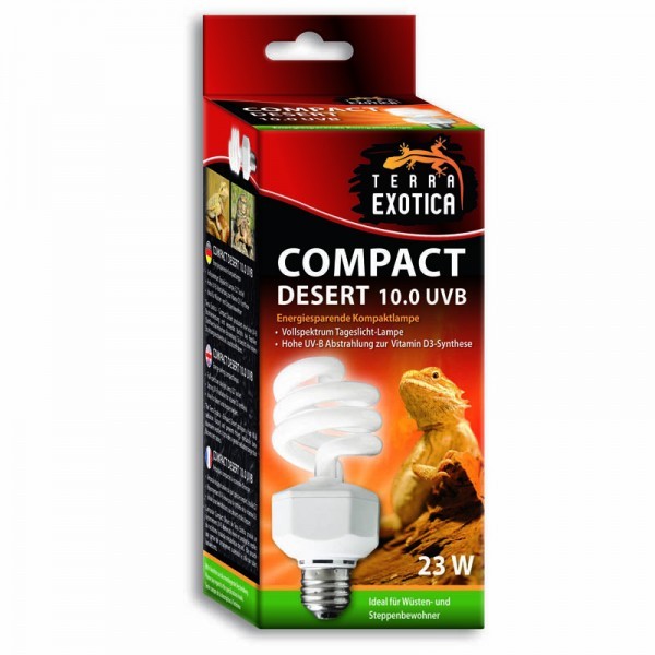 Compact Desert 10.0 UVB - Energiesparende Kompaktlampe