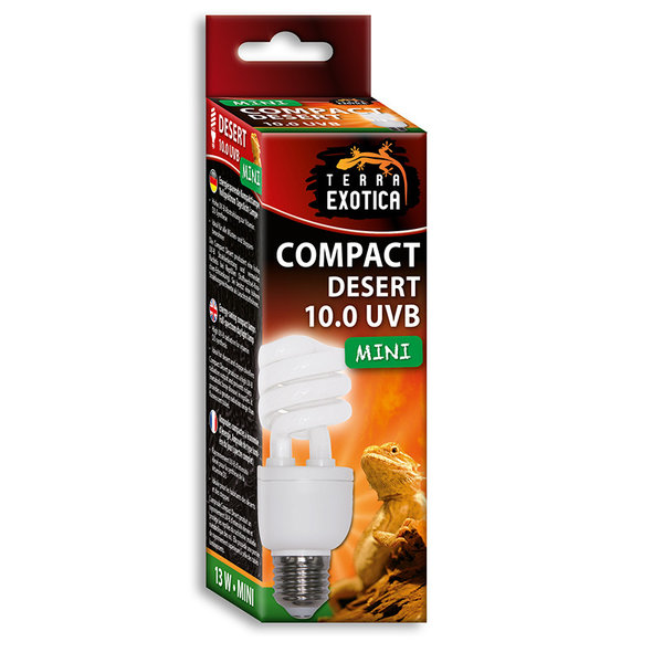 Compact Desert 10.0 UVB - Mini - Energiesparende Kompaktlampe