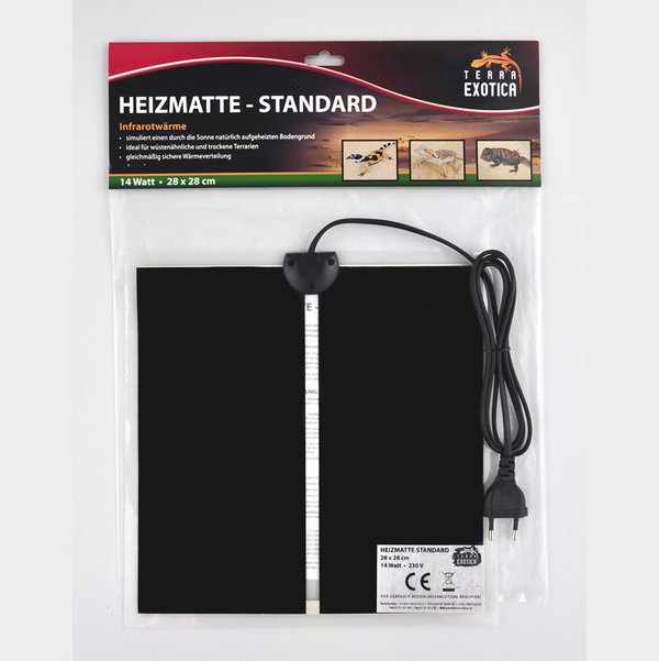 Heizmatte - Standard 14 Watt - 28 x 28 cm