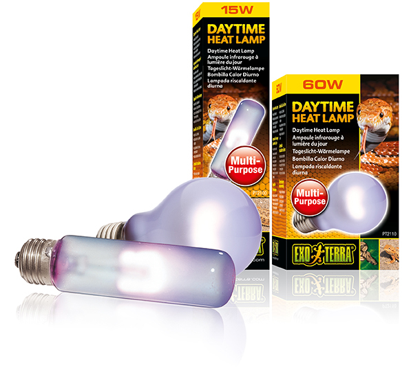 Exo Terra Daytime Heat Lamp Breitspektrum Tageslichtlampe Fassung E27 25W T10 