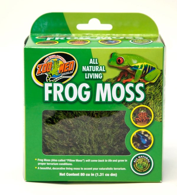 Zoo Med All Natural Frog Moss, 1,31 Liter
