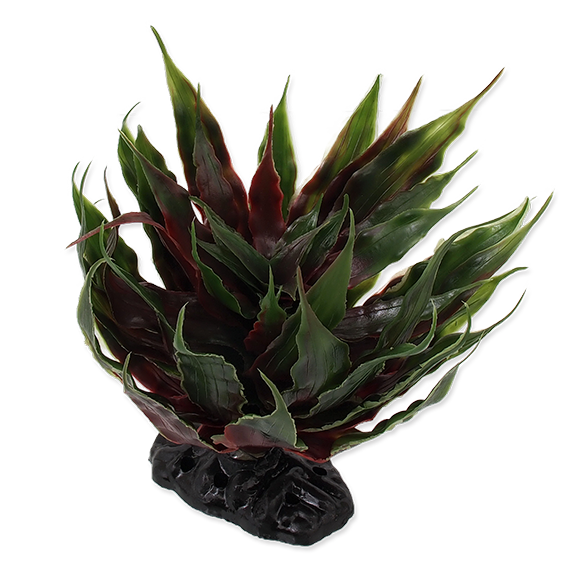 Repti Planet  - Plastikpflanze "Agaven-Sukkulente" grün 18cm